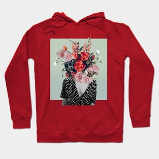 Surreal Flower Bloom Girl Hoodie